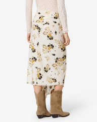 Faniry silk skirt