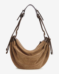 Maia Large Bag in Suede Leather