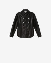 Valdy leather shirt