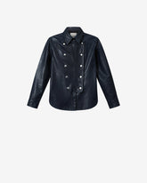 Valdy leather shirt