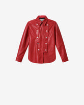 Valdy leather shirt
