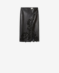 Fulsa leather skirt