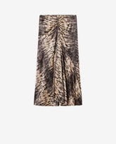 Laren silk skirt