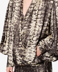 Dilja silk dress
