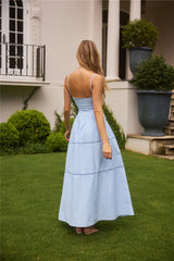Mandy More Maxi Dress Blue