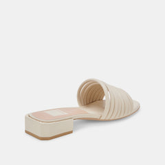 HAZIL SANDALS IVORY STELLA - re:vita