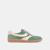 MERIT SNEAKERS DK GREEN SUEDE