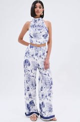 WONDERFUL SATIN PALAZZO PANT