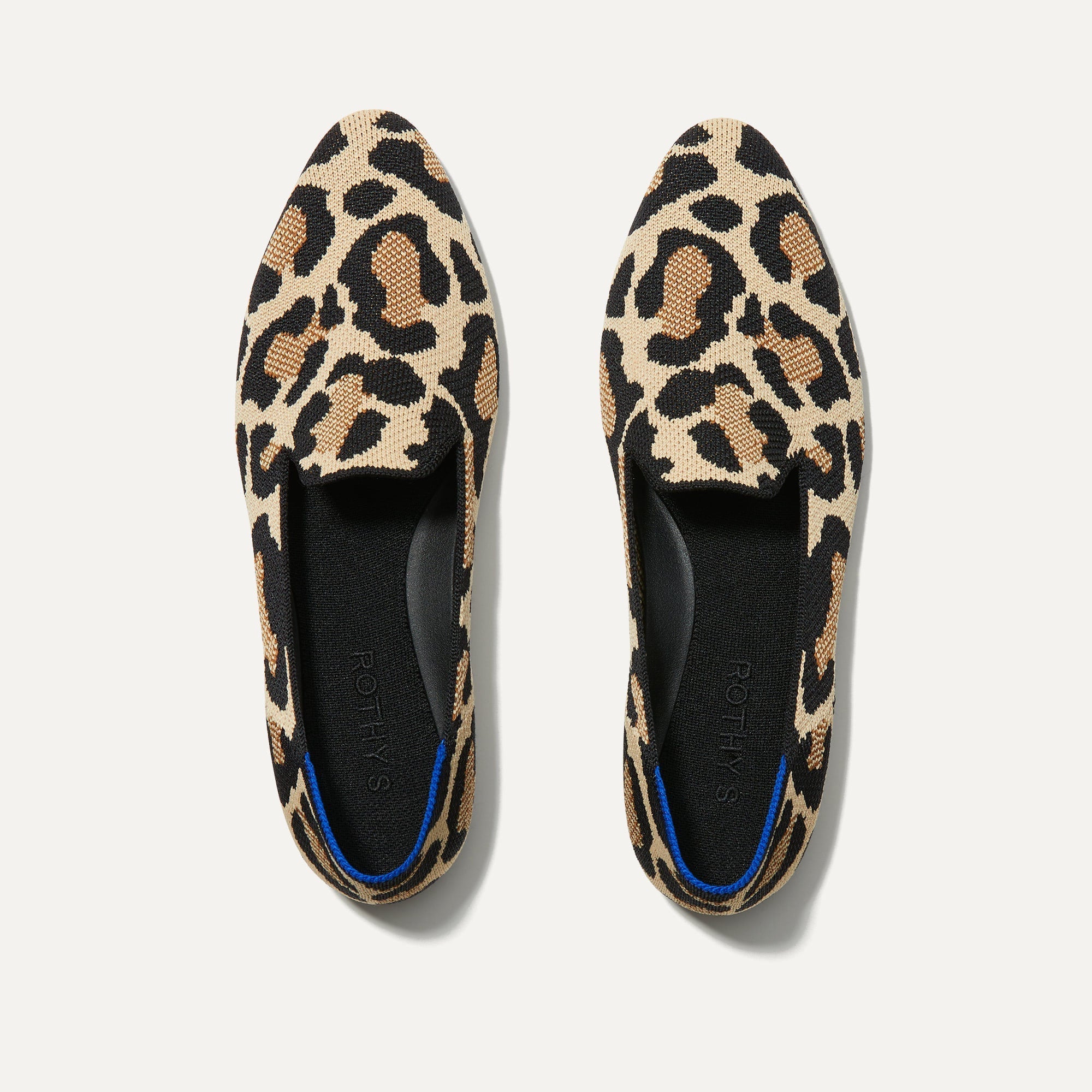 The Almond Loafer in Desert Cat shown from the top.