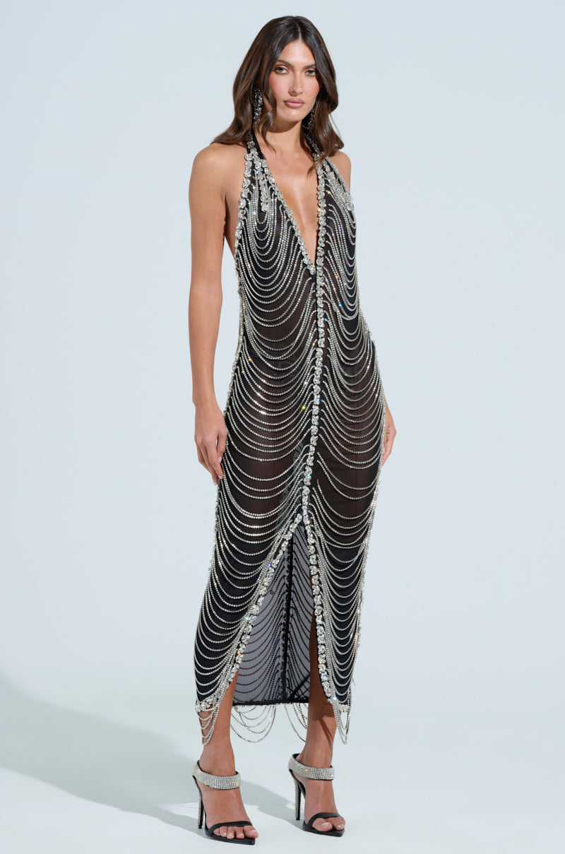 TALK IT OVER MAXI DRESS