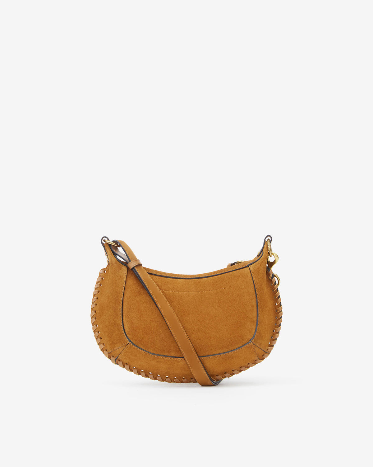 Oskan Moon Bag in Suede Leather