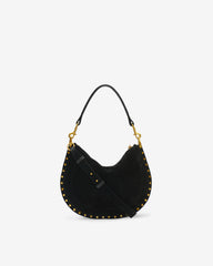 Oskan Soft Zip Bag in Suede Leather