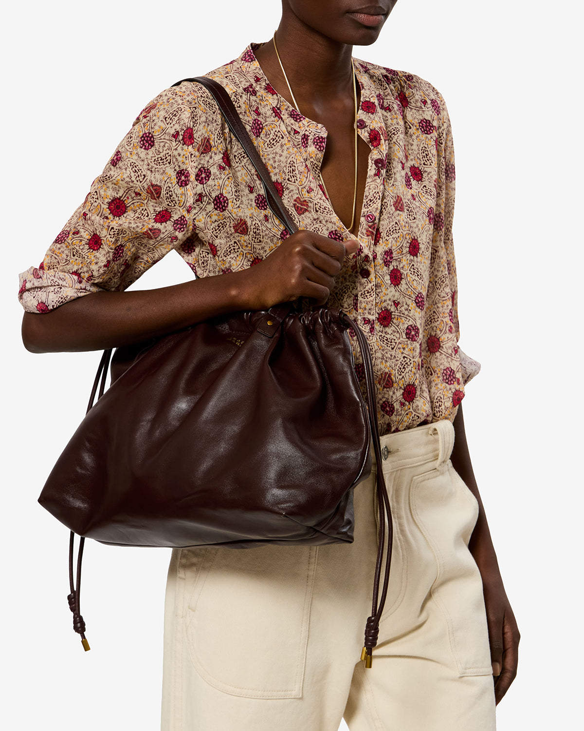 Silven leather tote