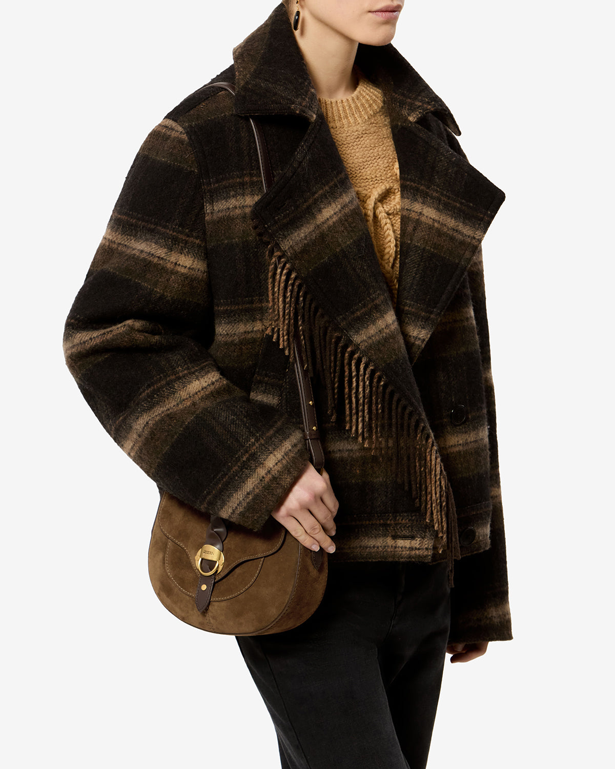 Altay Small suede bag