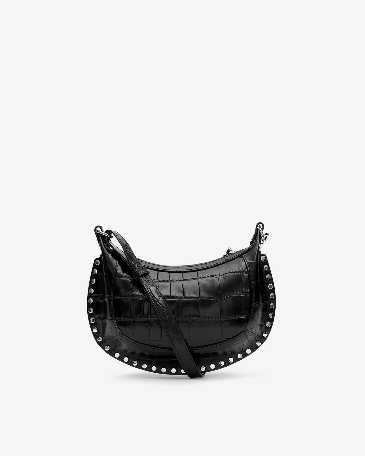 OSKAN MOON LEATHER CROCO BAG
