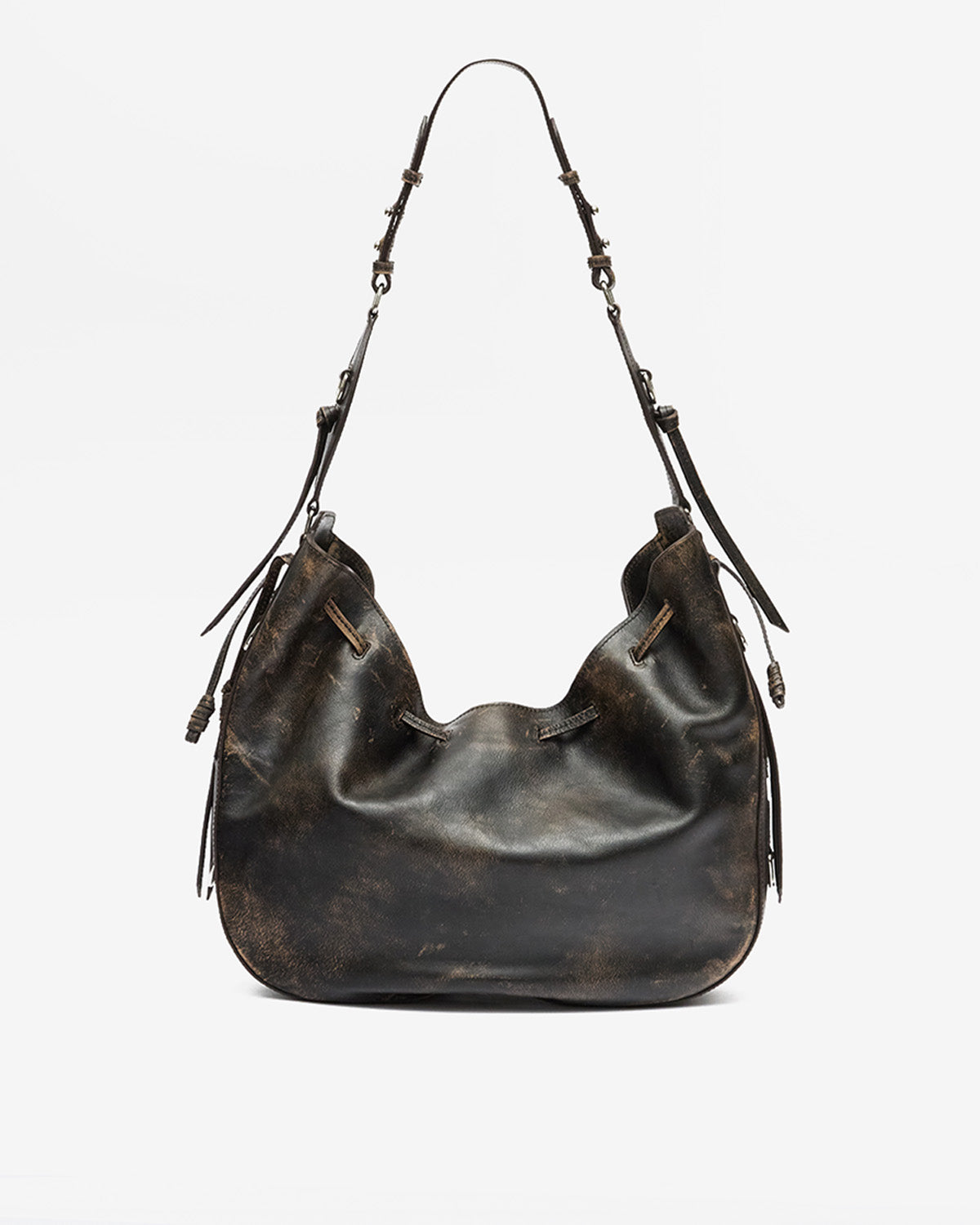 Bolton Hobo Bag in Leather