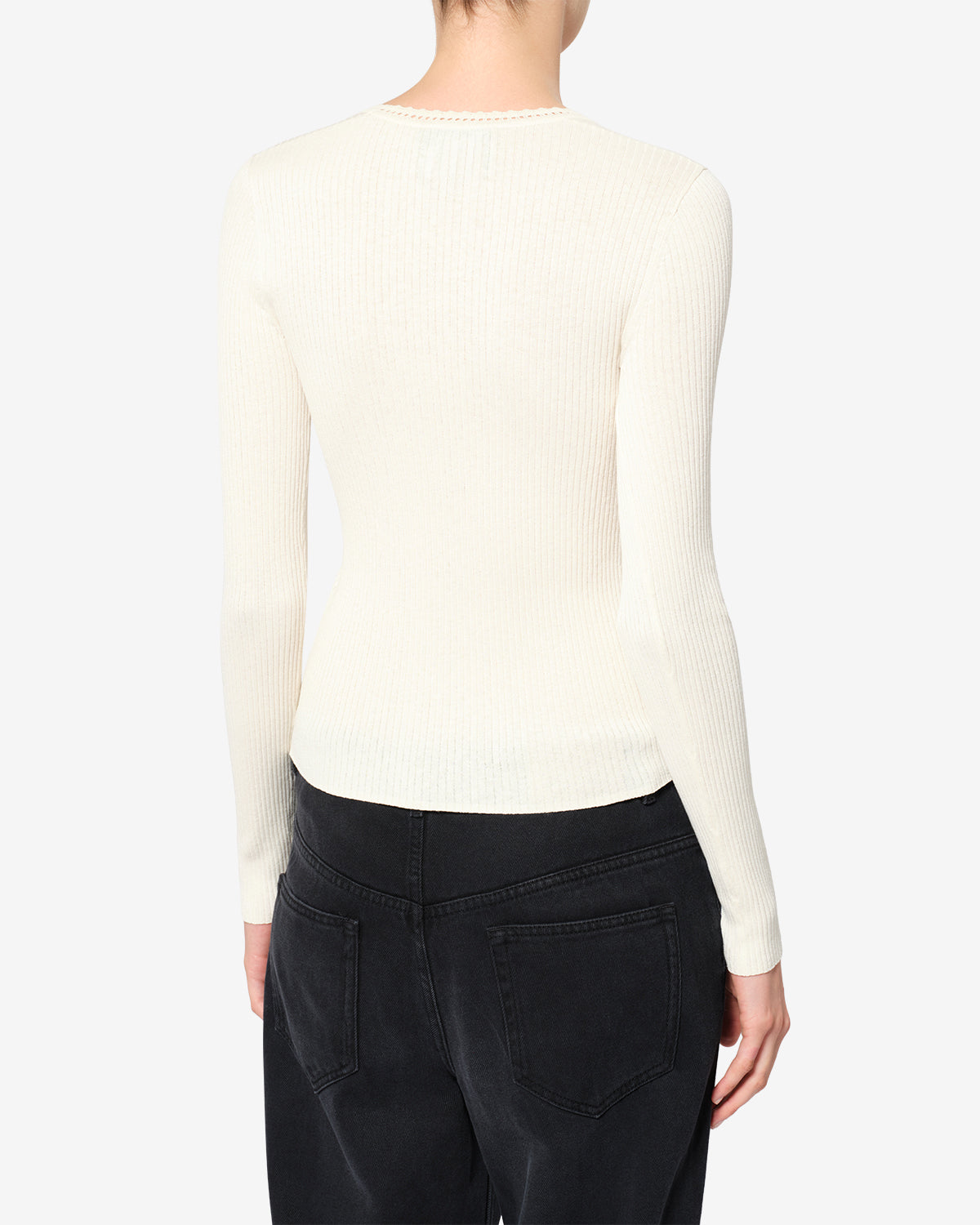 Selenie silk sweater