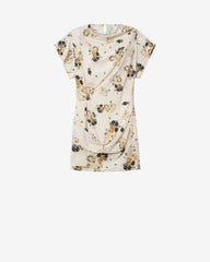 Floe silk dress