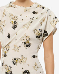 Floe silk dress