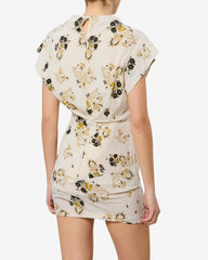 Floe silk dress
