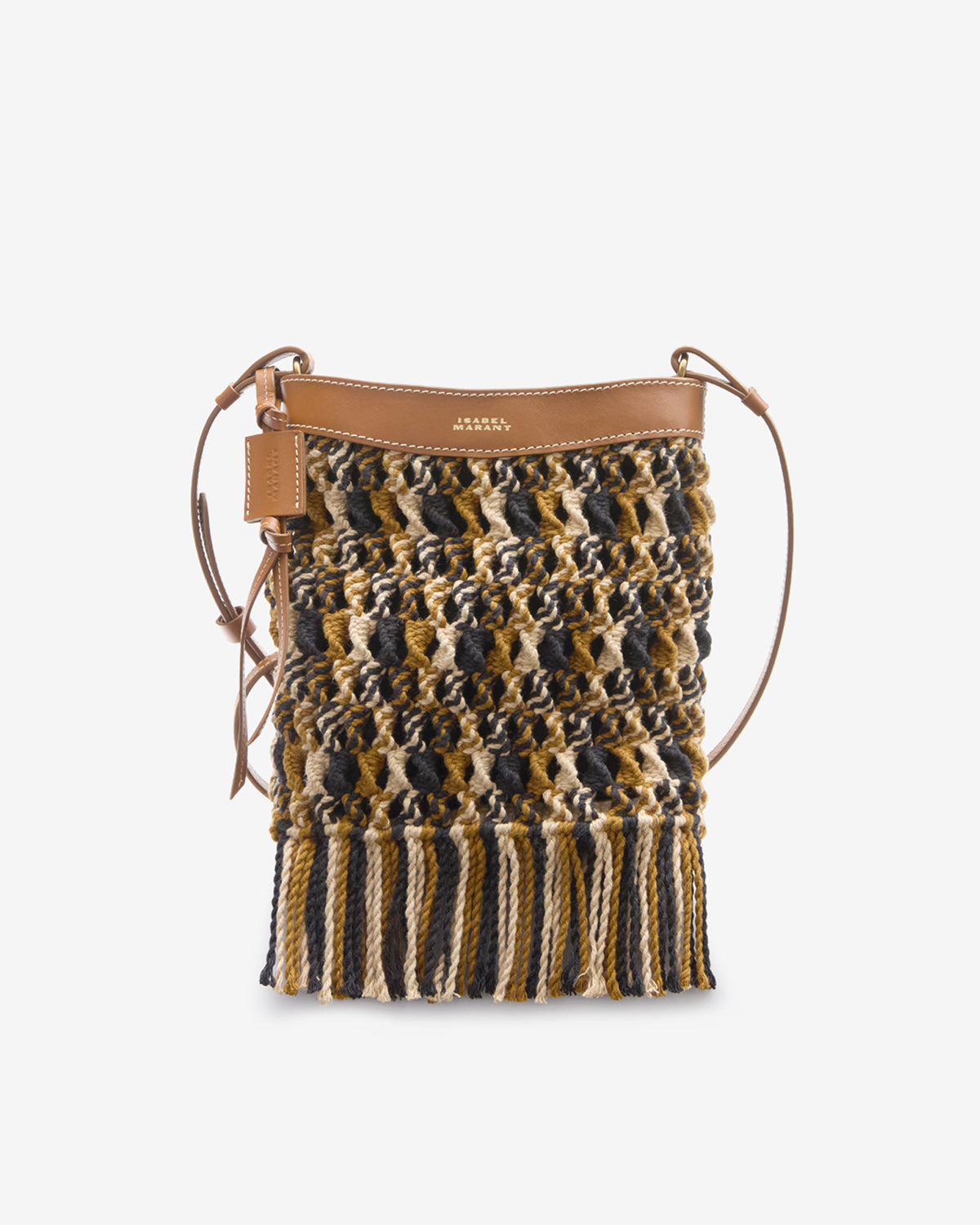 Noli Bag in Macramé and Leather