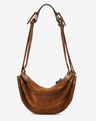 Maia Medium suede bag