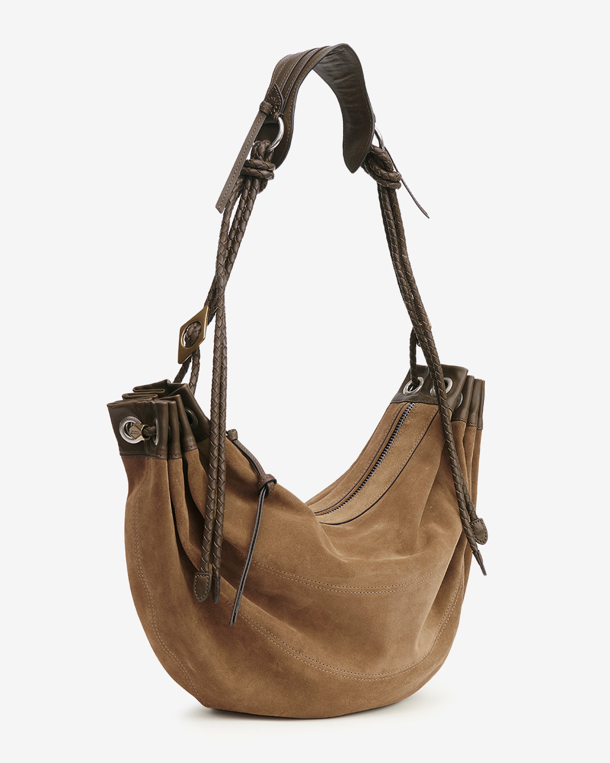 Maia Large Bag in Suede Leather