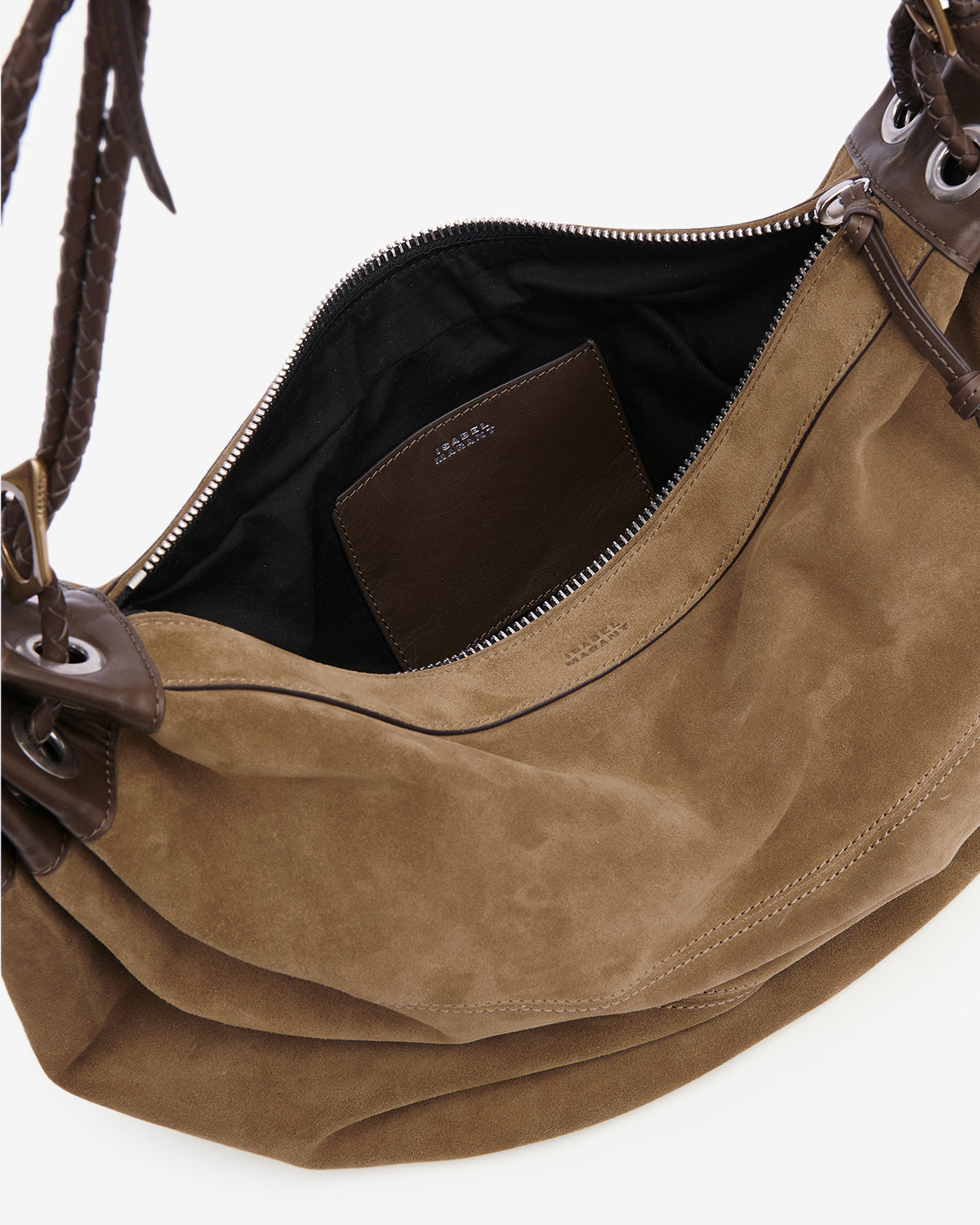 Maia Large Bag in Suede Leather