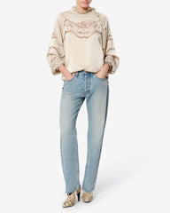 Enelia silk blouse