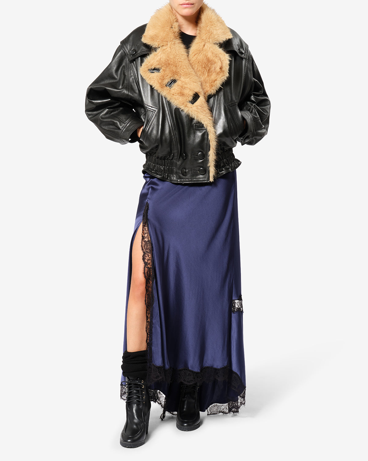 Valina leather jacket