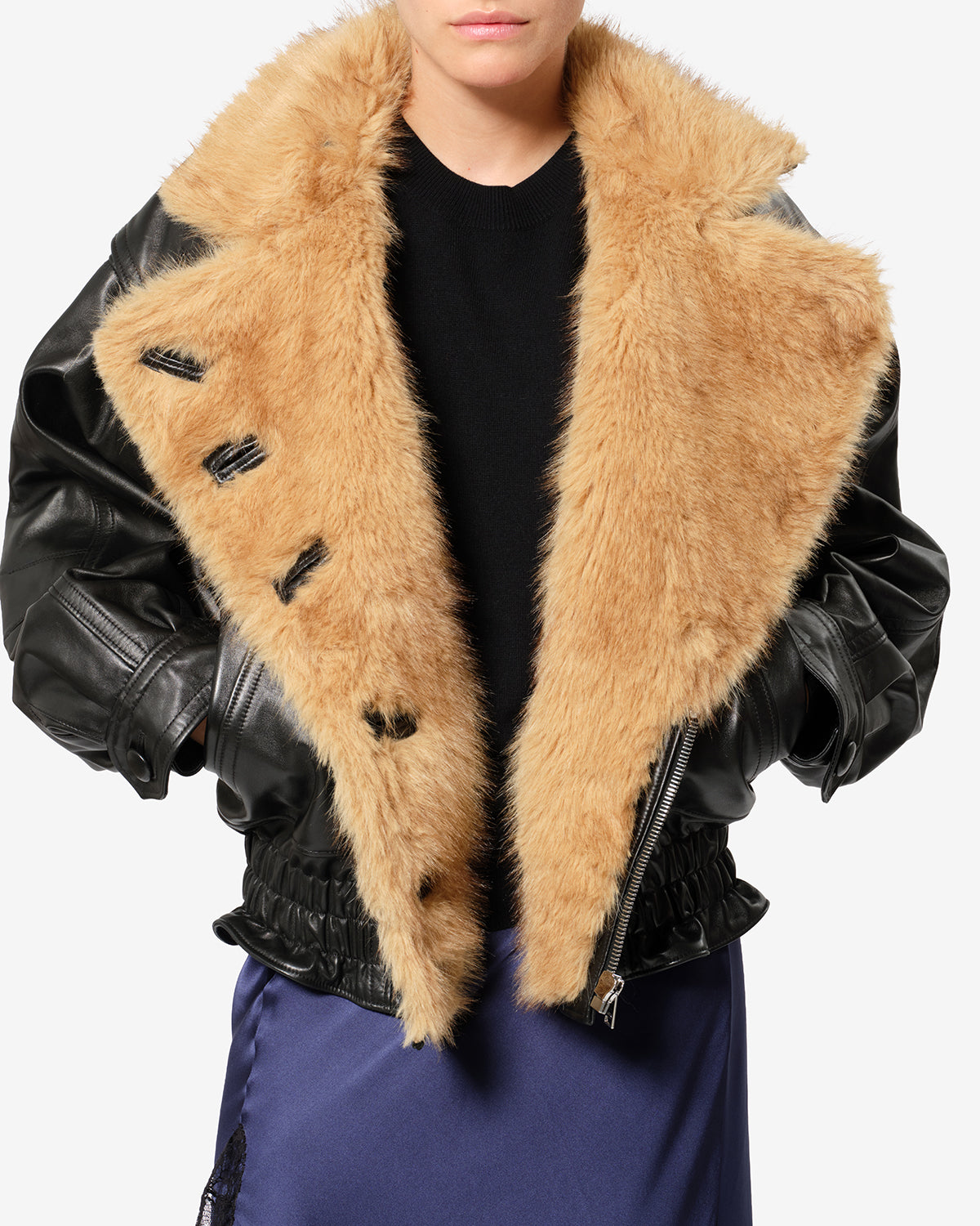 Valina leather jacket