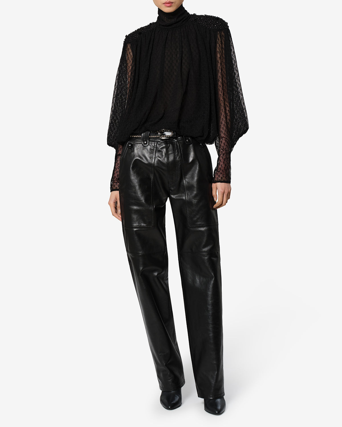 Valka leather pants