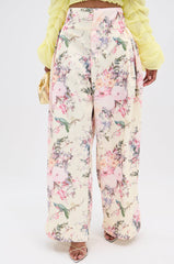 SABRINA FLORAL WIDE LEG PANT