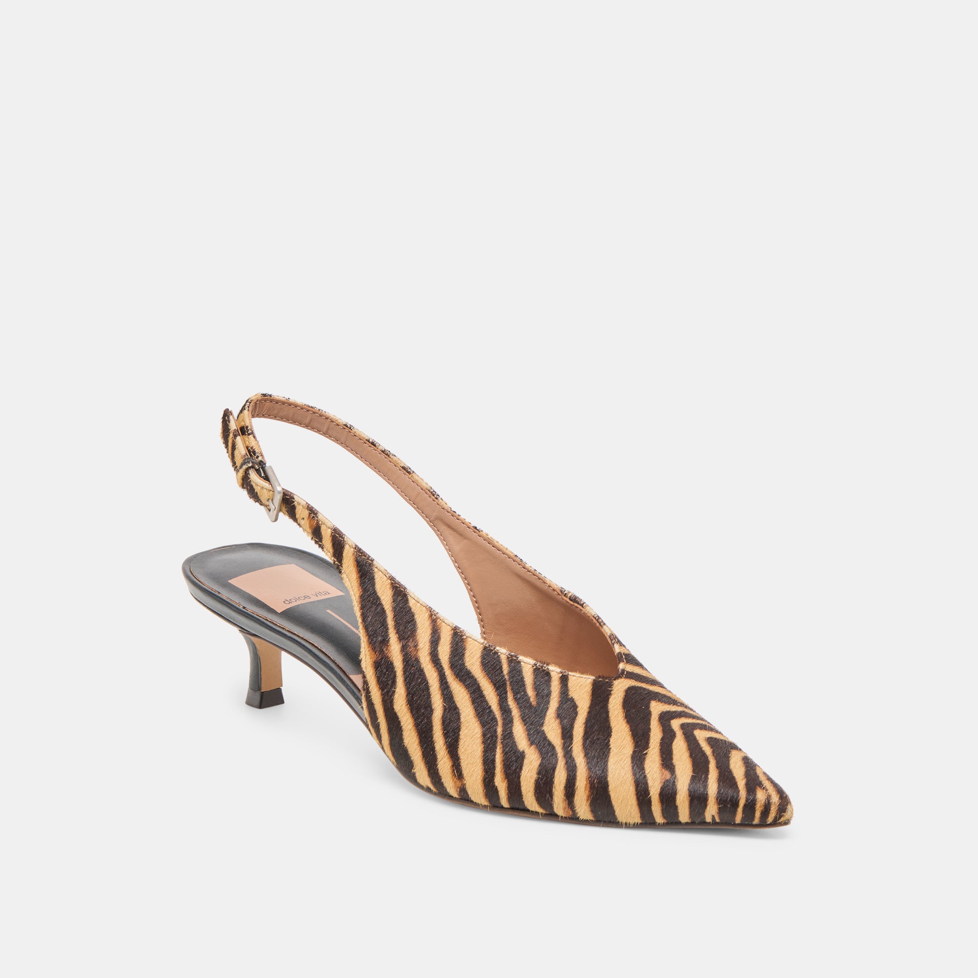 ALENNA HEELS TIGER CALF HAIR