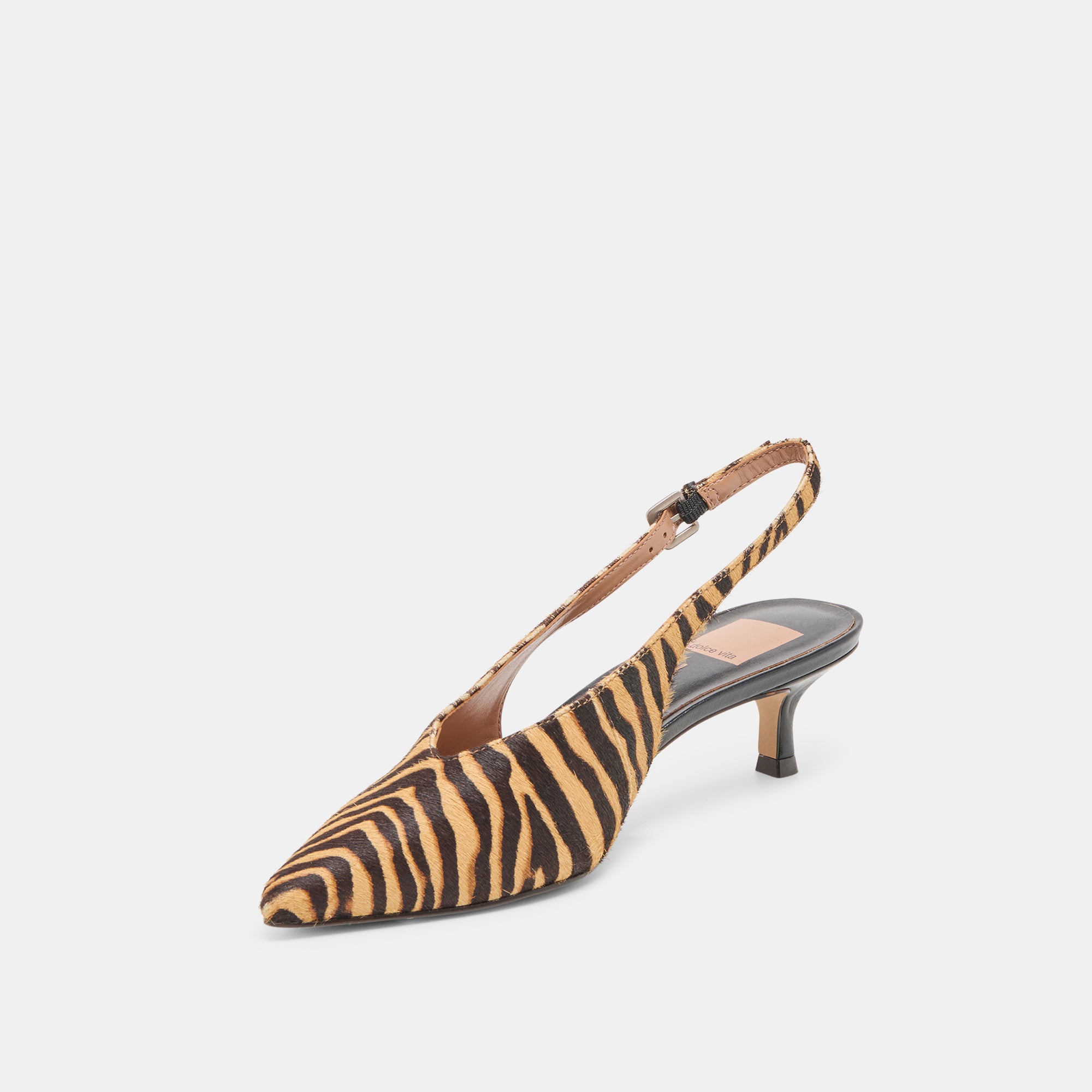 ALENNA HEELS TIGER CALF HAIR