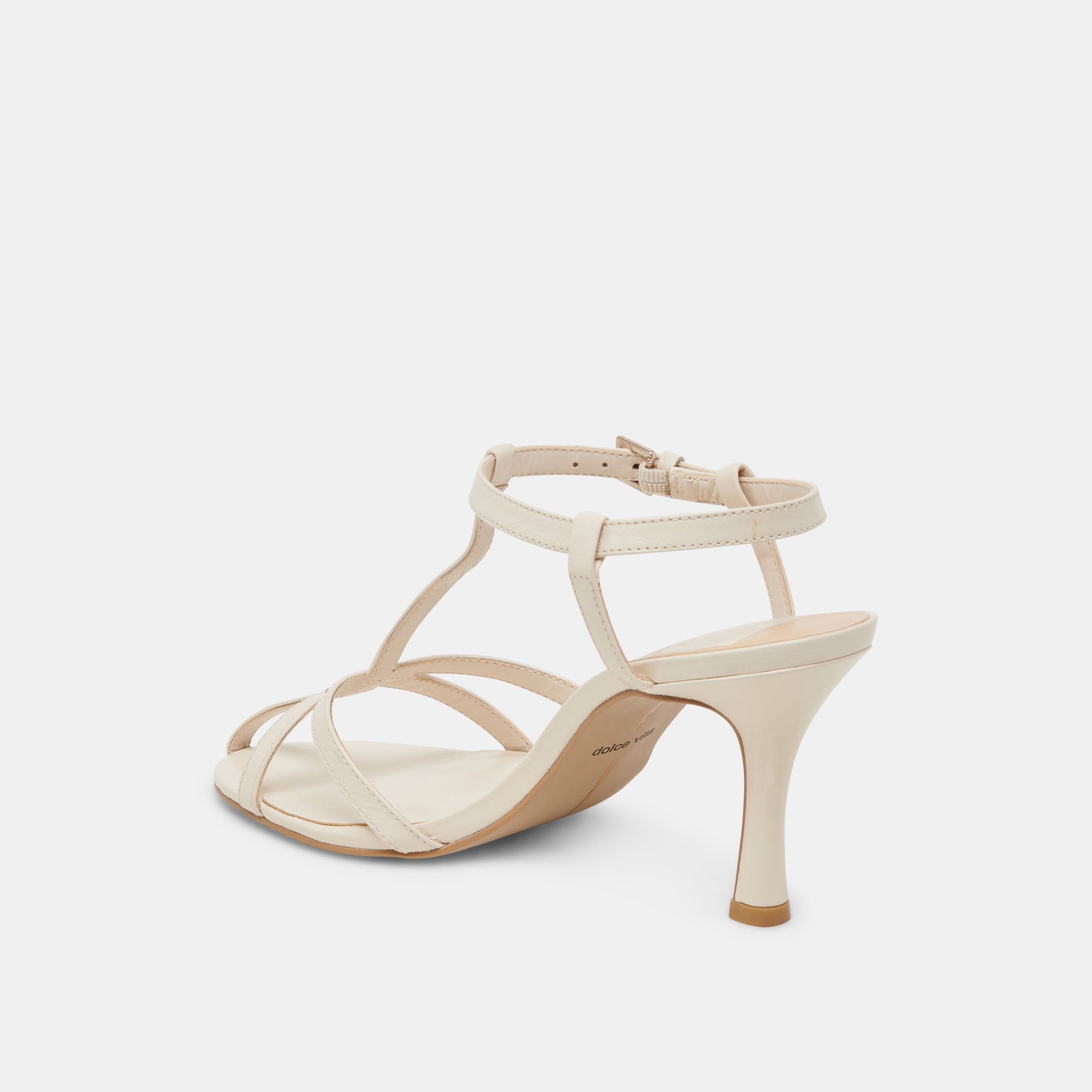LIANE HEELS BONE CRINKLE PATENT
