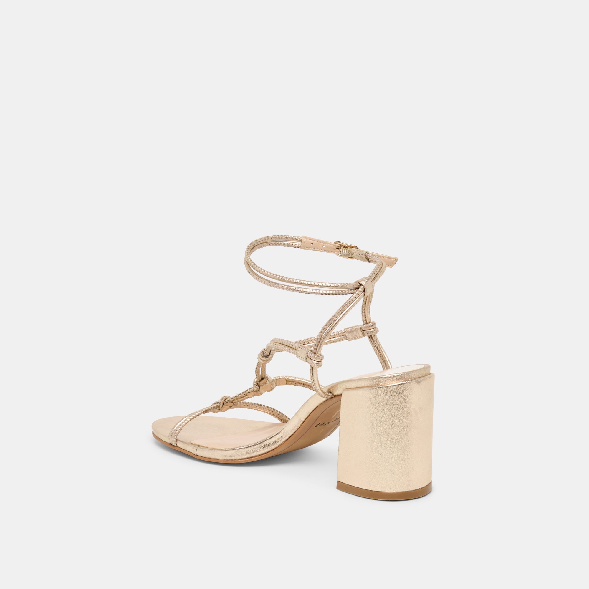 FIZZY HEELS GOLD LEATHER