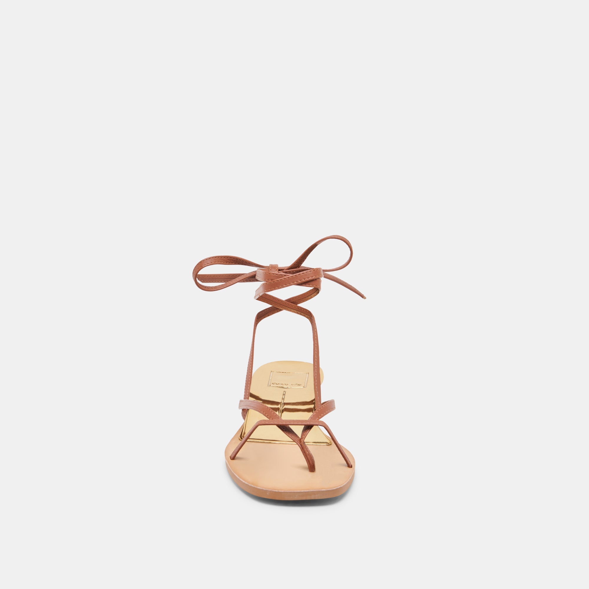RUDIE SANDALS COGNAC LEATHER