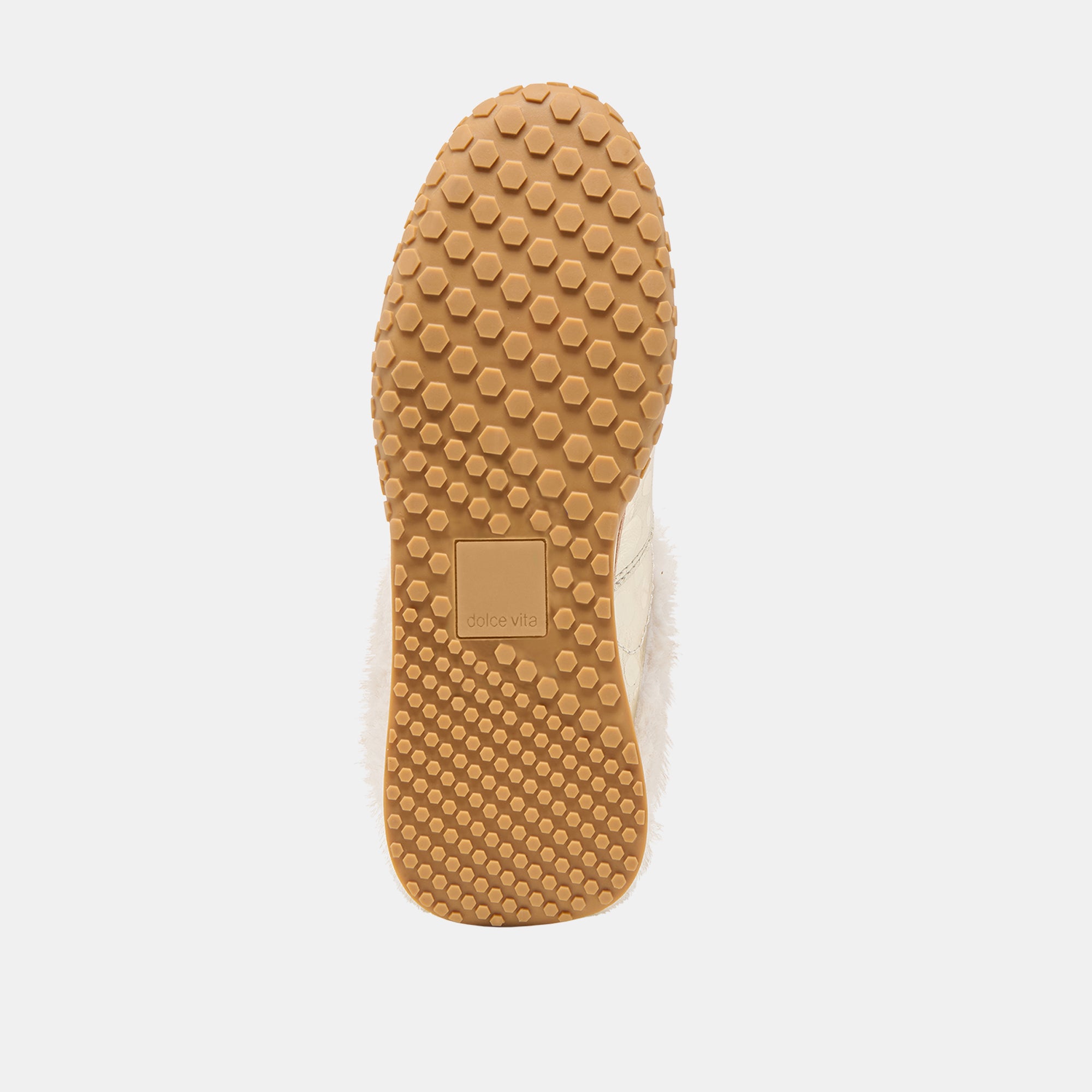 IZZEY PLUSH SNEAKERS PLATINUM LEATHER