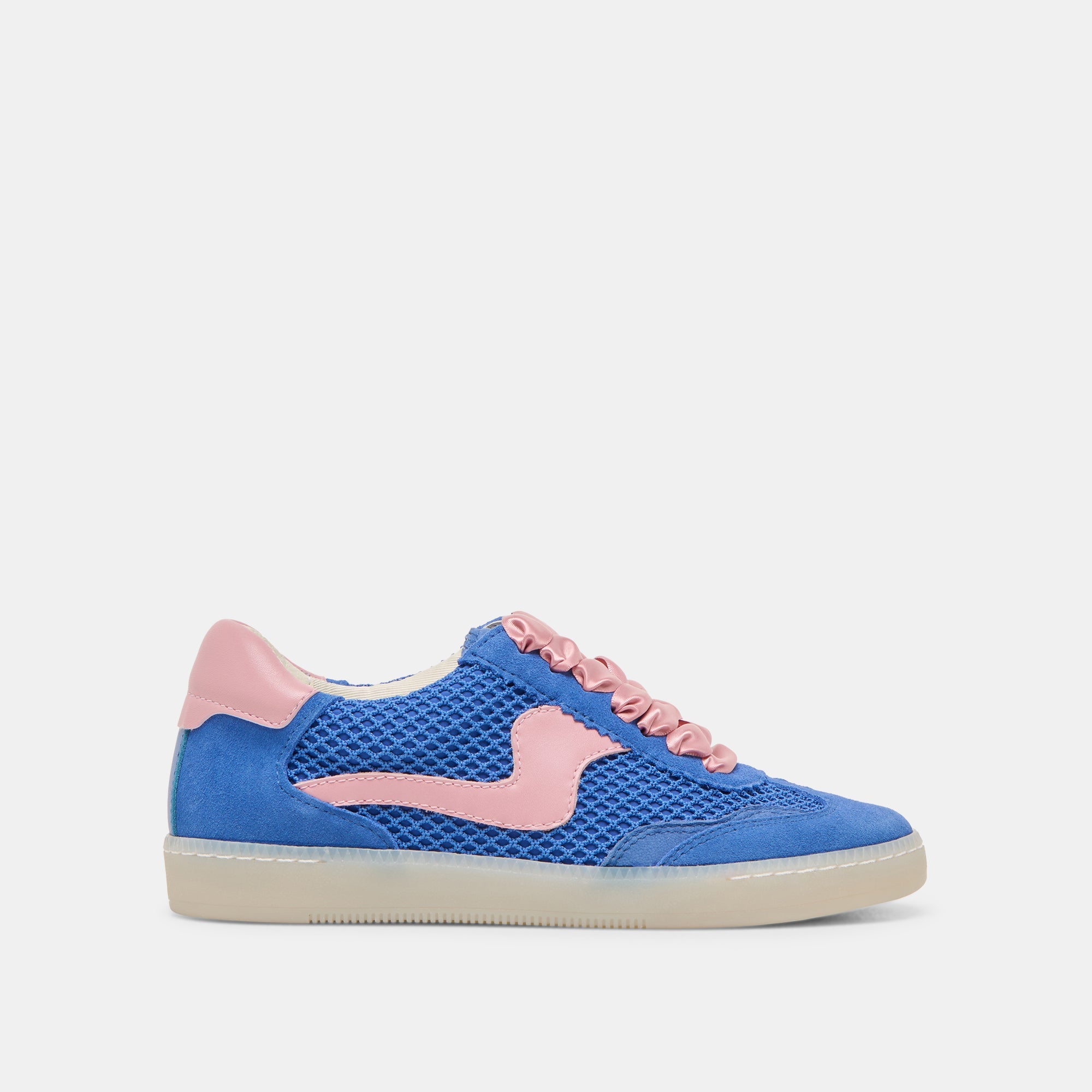 NOTICE MESH SNEAKERS ROYAL BLUE WOVEN MESH