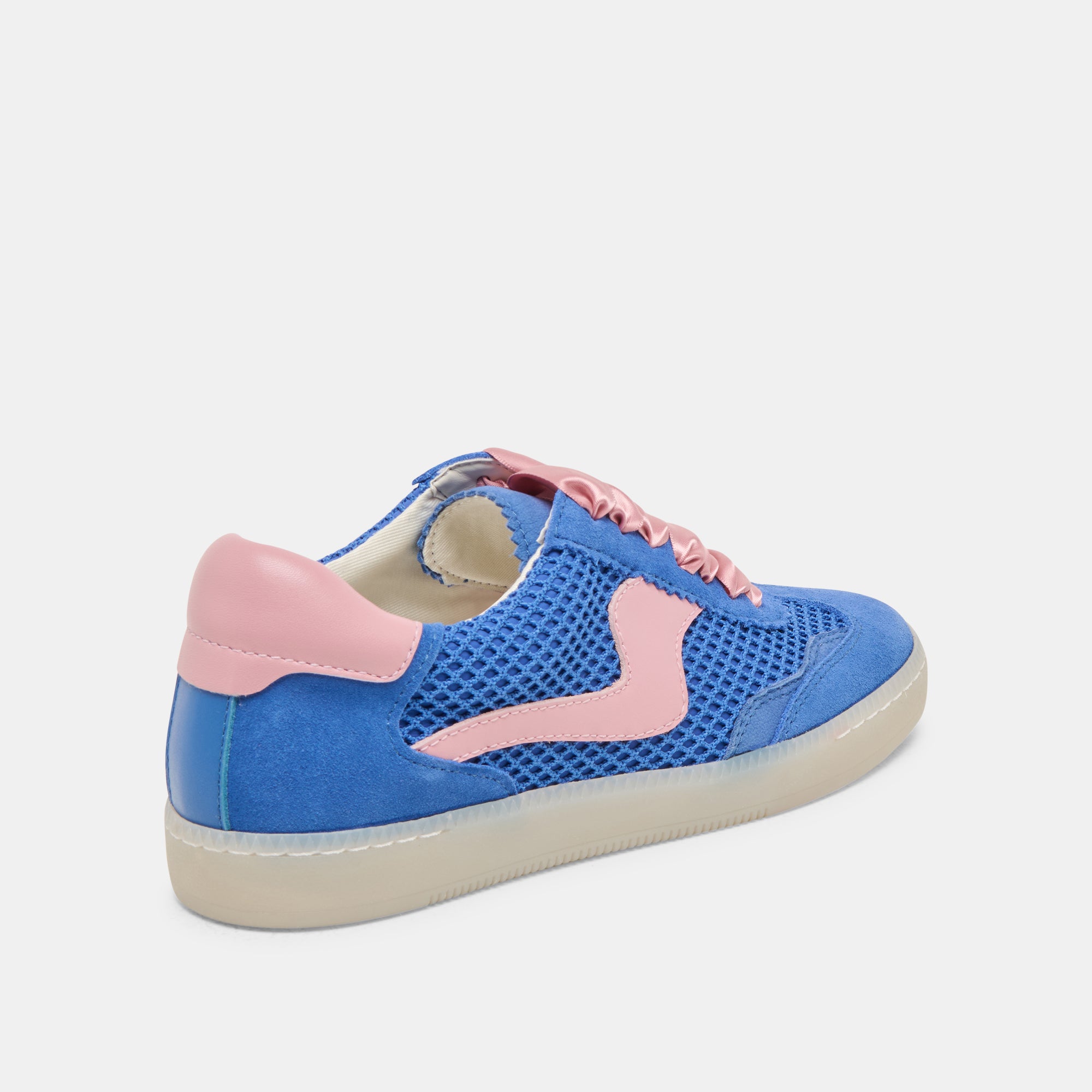 NOTICE MESH SNEAKERS ROYAL BLUE WOVEN MESH