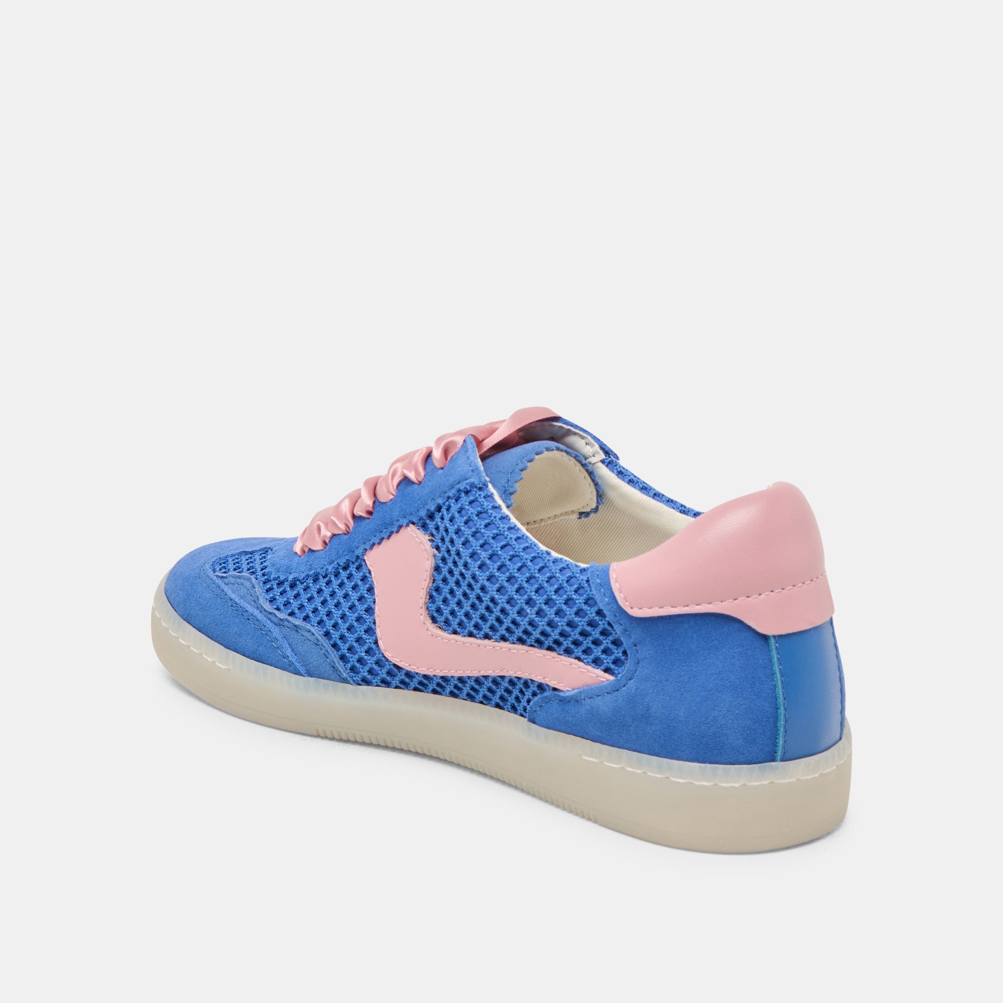 NOTICE MESH SNEAKERS ROYAL BLUE WOVEN MESH