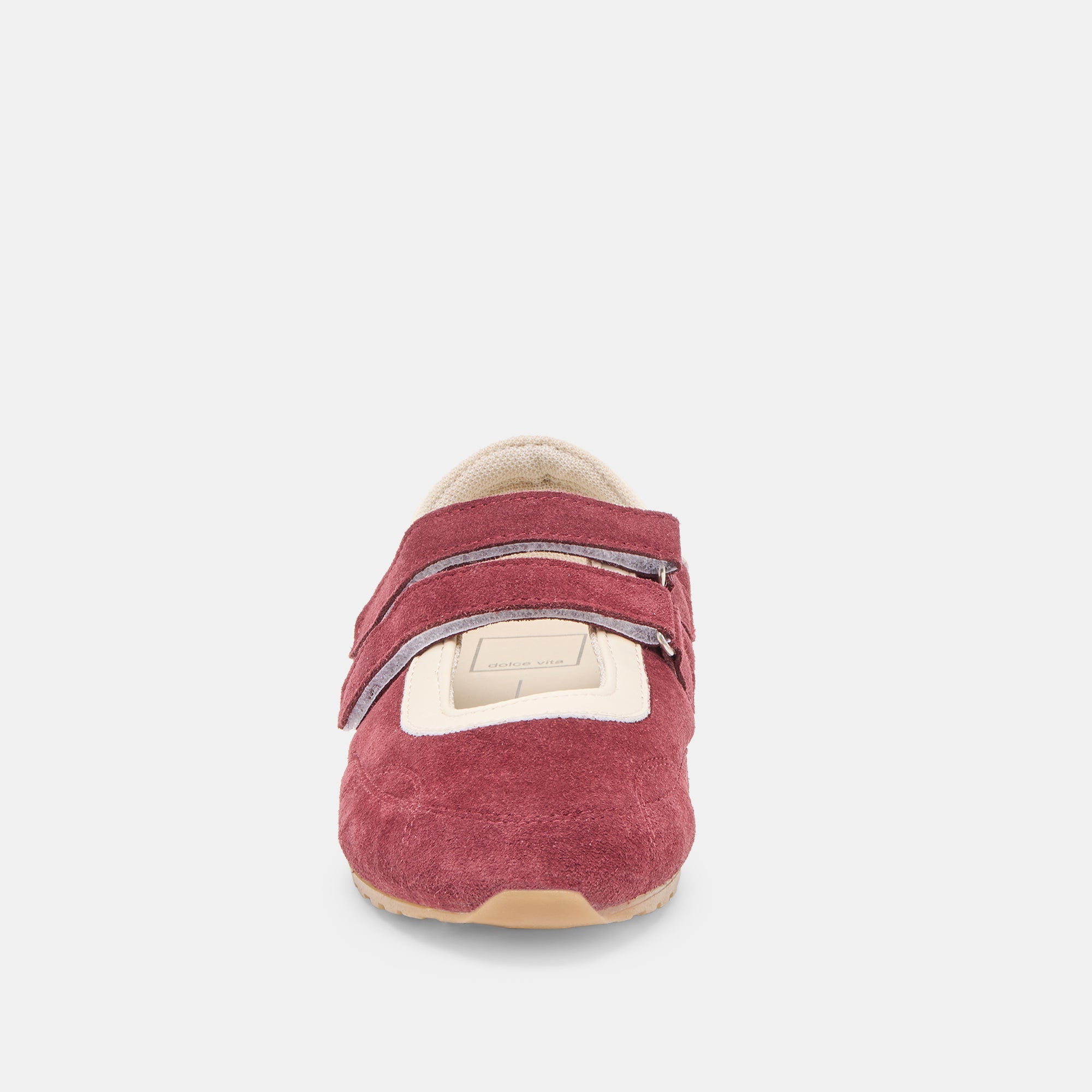 SWAN SNEAKERS BURGUNDY SUEDE
