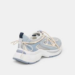 SELMAR SNEAKERS BLUE MULTI LEATHER