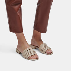 HAZIL SANDALS IVORY STELLA - re:vita