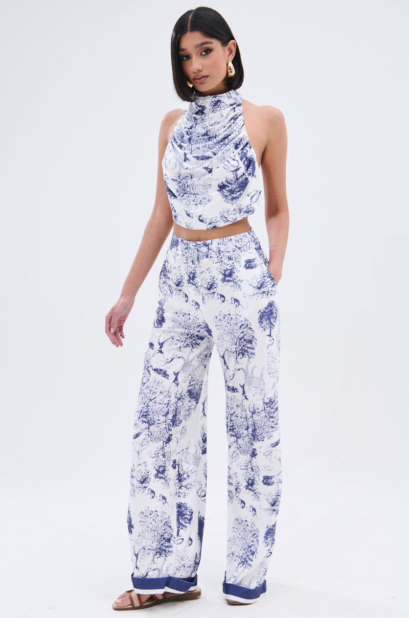 WONDERFUL SATIN PALAZZO PANT