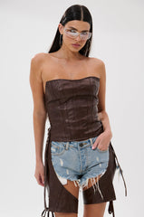 WESTERN VIBES CORSET WITH CHAPS