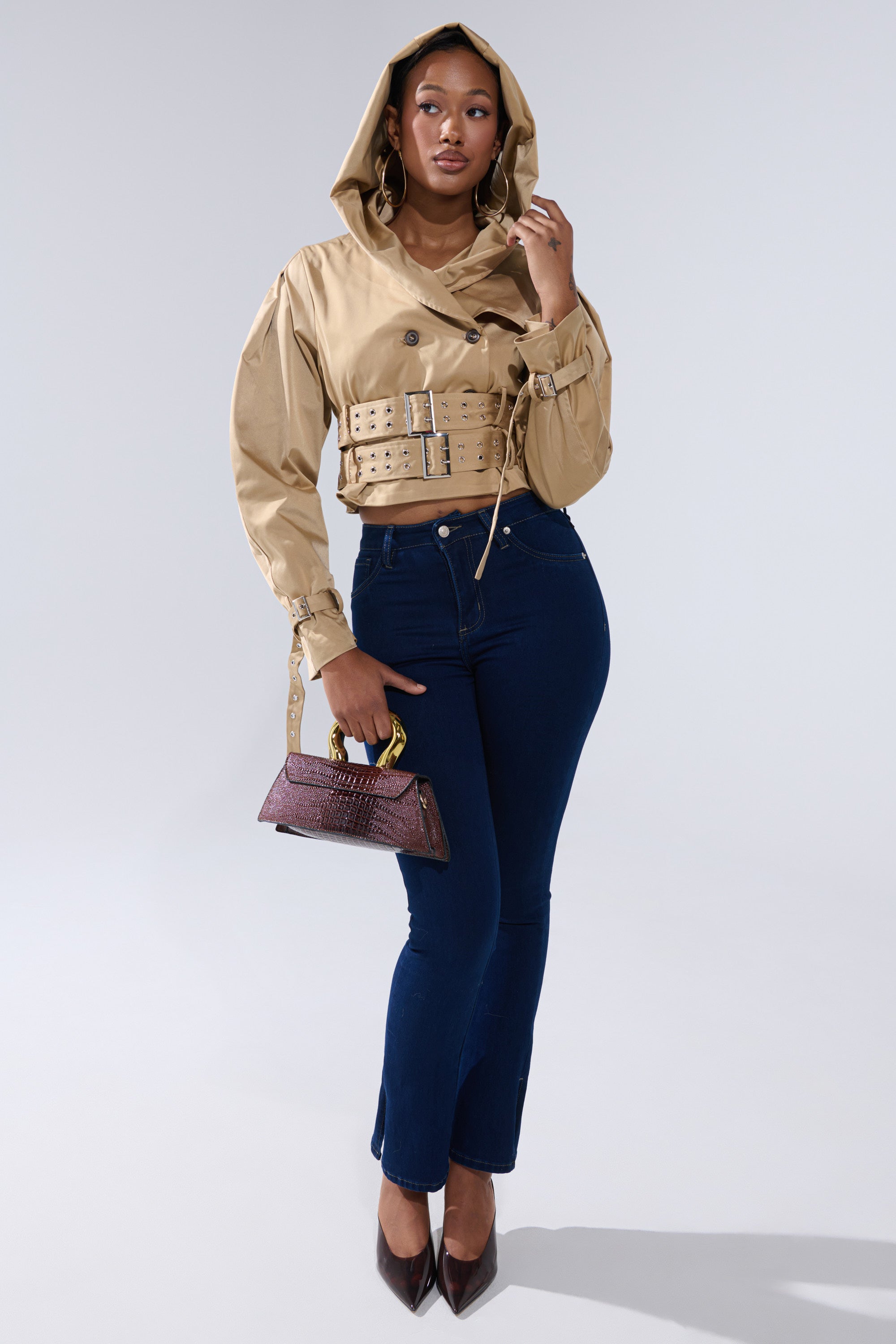 ON DUTY CROPPED JACKET