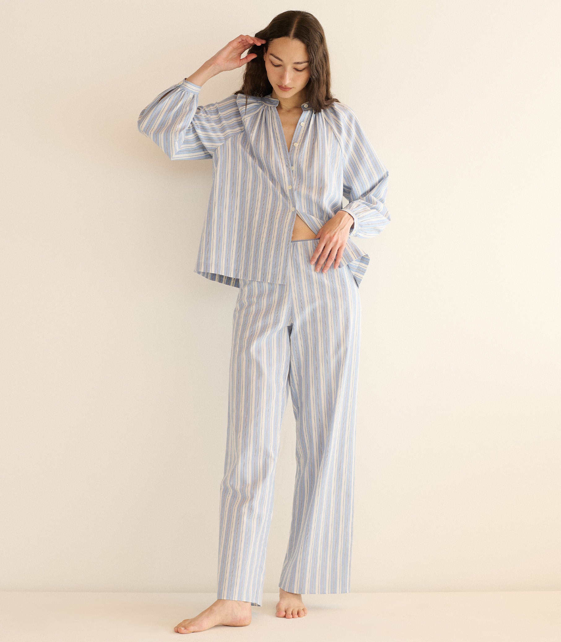 JULIENNE TOP -- LOIRET STRIPE