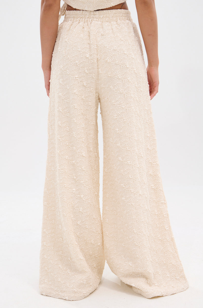 SYDNEY TEXTURED PALAZZO PANT